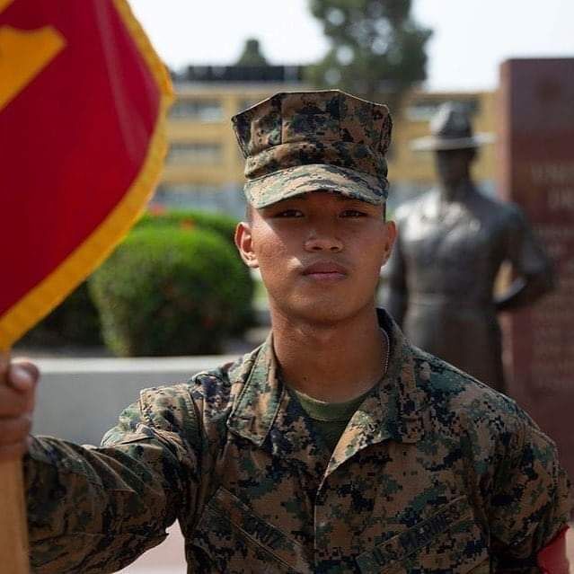 Guam son serving in US Marine Corps